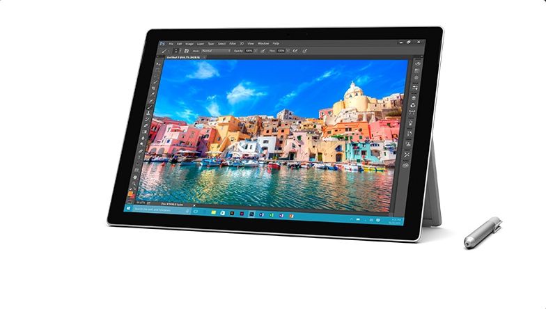 Microsoft Surface Pro 4 Tablet 256 GB i7 8GB fotó, illusztráció : SU9-00004