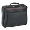 V�lem�ny, info : Targus Classic Deluxe fekete gy�ngyv�szon notebook t�ska - 15 /