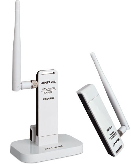 Wifi USB adapter 150M Wireless N adapter+ 4 dBi antenna fotó, illusztráció : TL-WN722N