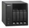 QNAP TS-412 (NAS, 4 HDD hely, Olvasás: 110MB/s, Írás: 32MB/s, SATA, 2x RJ-45, 4xUSB, 2x eSata) ( 2 év)