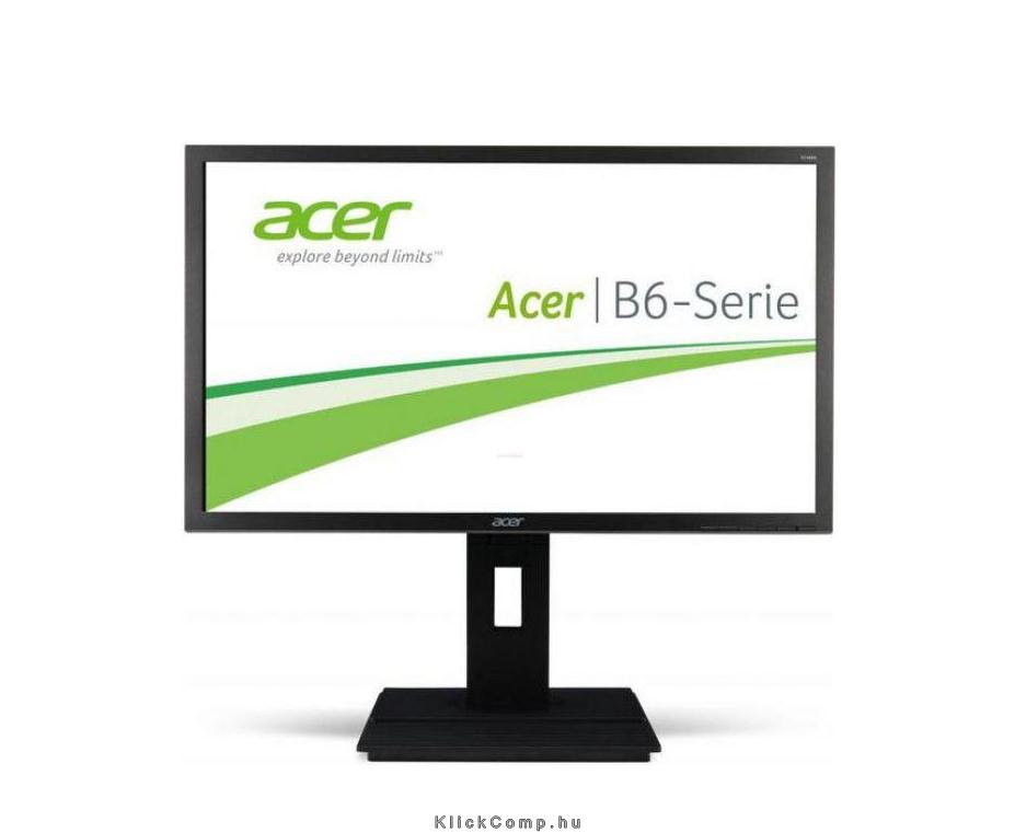 Monitor 23,8  IPS LED DVI HDMI multimédiás Acer B246HYLAymidr fotó, illusztráció : UM.QB6EE.A01