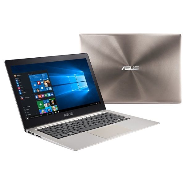 ASUS laptop 13,3  FHD IPS i7-6500U 8GB 1TB GeForce-940M-2GB Win10 barna ZenBook fotó, illusztráció : UX303UB-R4066T