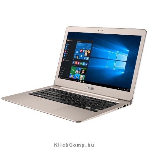 Asus laptop 13,3  FHD i7-6500U 8GB 256GB SSD Win10 Arany fotó, illusztráció : UX305UA-FC037T