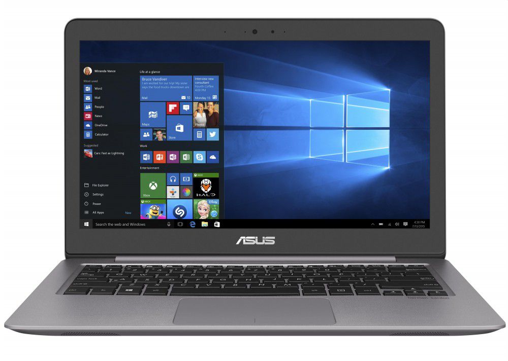 ASUS laptop 13,3  FHD i5-6200U 8GB 1TB+128GB SSD 940MX-2GB Ezüst Win10Home fotó, illusztráció : UX310UQ-GL182T