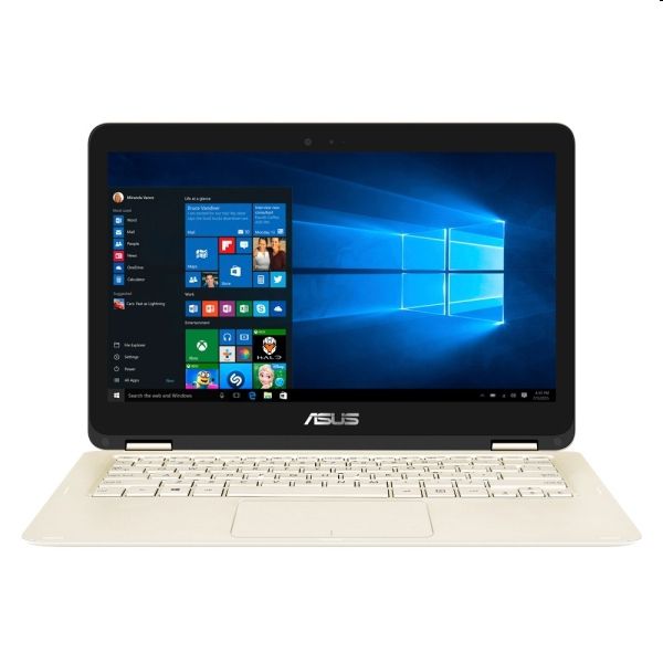 Asus laptop 13,3  FHD M3-6Y30 8GB256GB SSD Win10 arany fotó, illusztráció : UX360CA-C4006T
