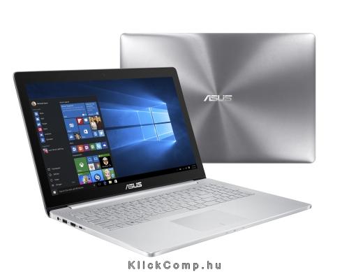 Asus laptop 15,6  i7-6700HQ 8GB 256GB GTX-960-4GB Win10 szürke fotó, illusztráció : UX501VW-FW149T