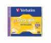 DVD+RW lemez, újraírható, 4,7GB, 4x, normál tok, VERBATIM