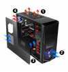 Thermaltake VM30001W2Z V4 Black Edition fekete ház ( 3 év)