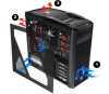 Thermaltake VM400M1W2Z V9 BlacX Edition ablakos fekete ház ( 3 év)