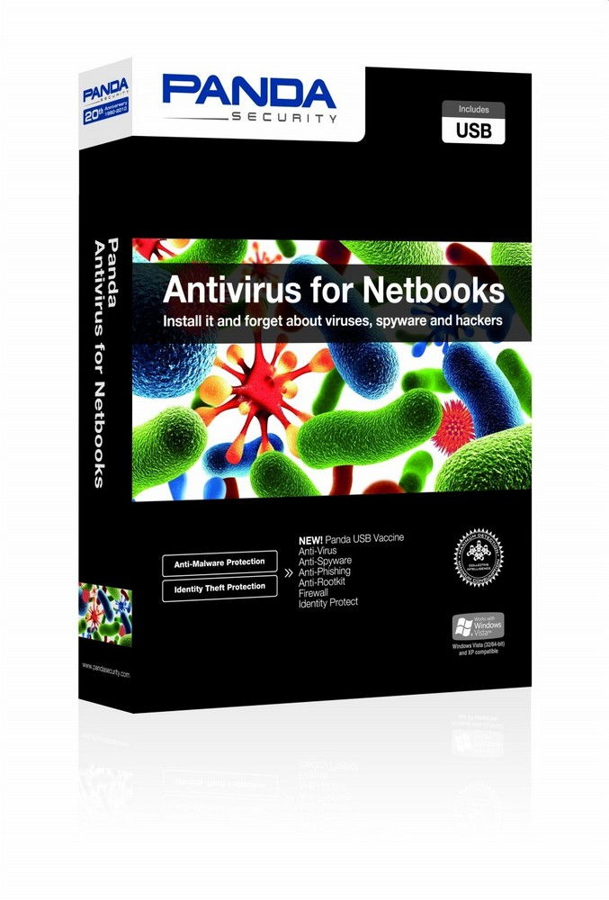 Antivirus for Netbooks Retail Box 1 PC-re 1 éves online frissítés előfizetés fotó, illusztráció : W12PNTB1