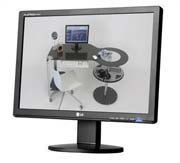LG 19" W1942S-PF - LCD monitor (F�nyes-Fekete; 16:10; 1440x900; 5ms; 8000:1, 300cd/m2, D-Sub) ( 3 �v) W1942S-PF fot�