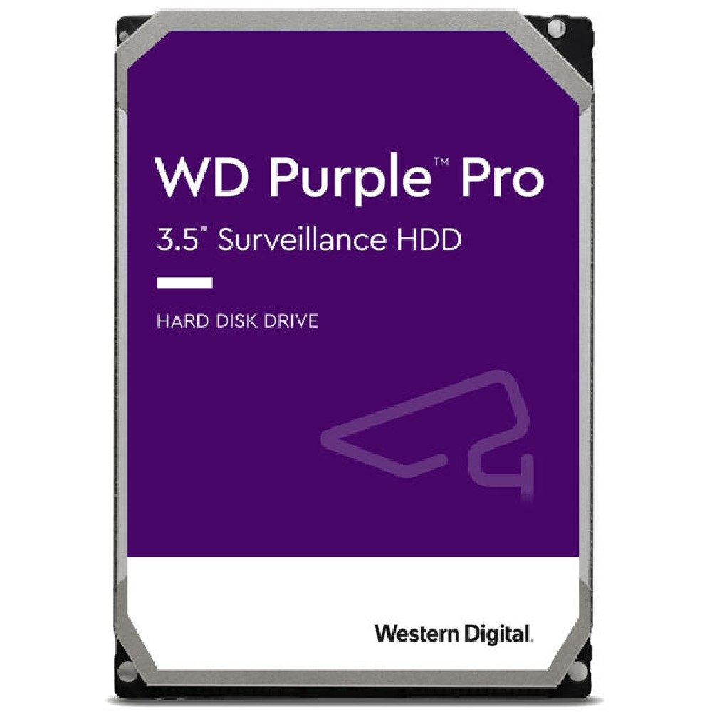 10TB 3.5  HDD SATA3 5400rpm 256 MB puffer WD Purple (biztonságtechnikai rögzítő fotó, illusztráció : WD101PURP