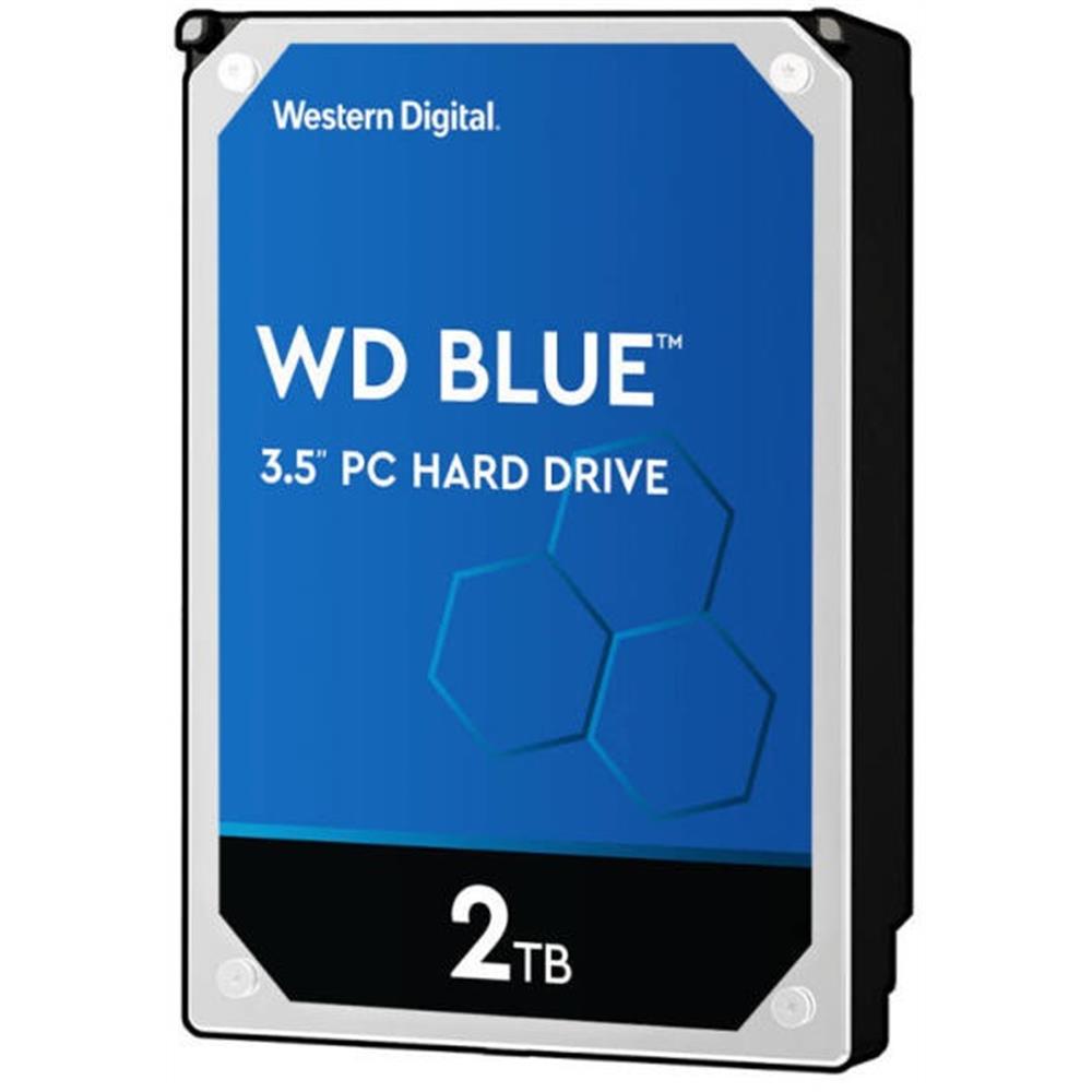 2TB 3,5  HDD SATA3 256MB 7200rpm Western Digital Blue fotó, illusztráció : WD20EZBX
