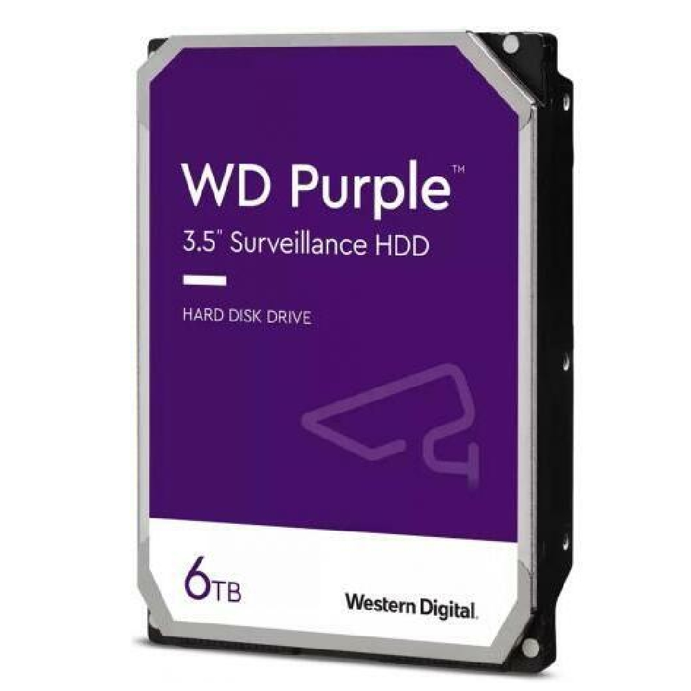 4TB 3,5  HDD SATA3 Western Digital Caviar Purple fotó, illusztráció : WD43PURZ