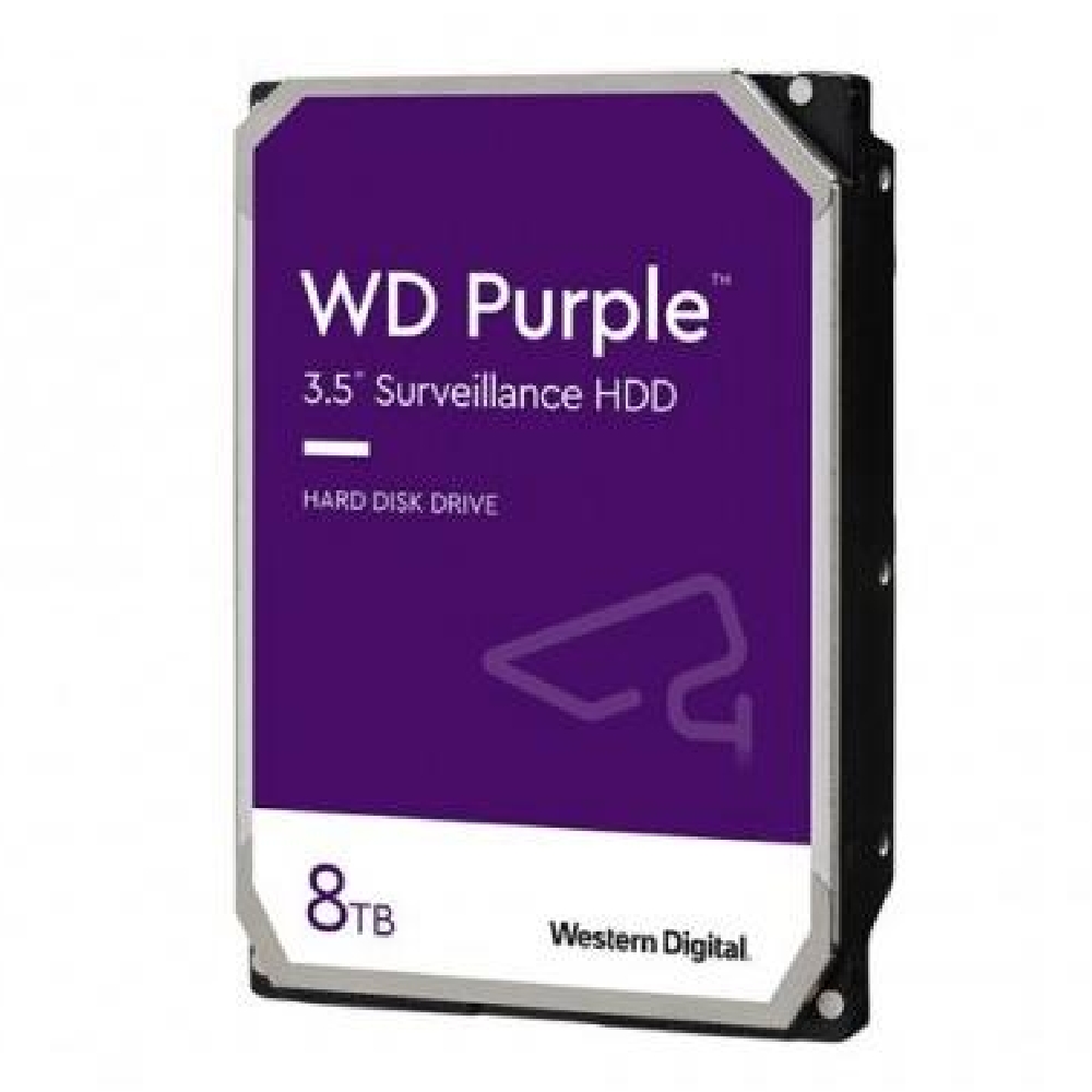 8TB 3,5  HDD SATA3 5640rpm 128MB WD Purple fotó, illusztráció : WD84PURZ