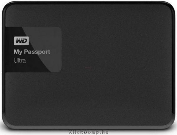 2TB Külső HDD 2,5  USB3.0 Fekete Western Digital MyPassport Ultra fotó, illusztráció : WDBBKD0020BBK-EESN