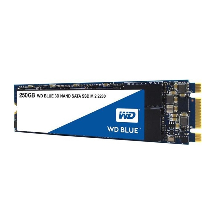 250GB SSD M.2 Western Digital Blue fotó, illusztráció : WDS250G2B0B
