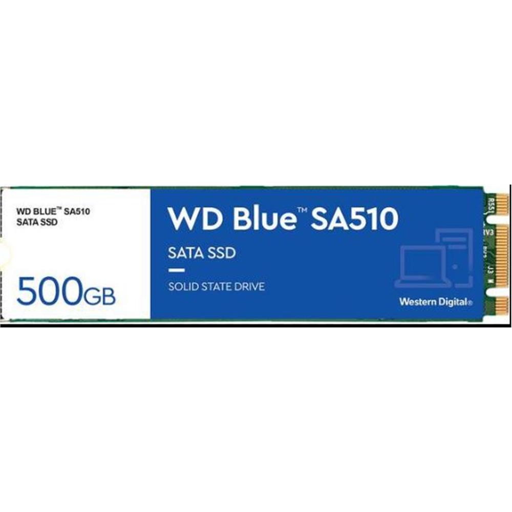 500GB SSD M.2 Western Digital Blue fotó, illusztráció : WDS500G3B0B