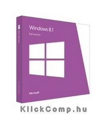 Microsoft Windows 8.1 64-bit ENG 1 Felhasználó Oem 1pack operációs rendszer szo fotó, illusztráció : WN7-00614