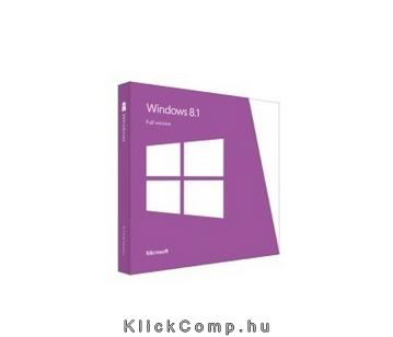Microsoft Windows 8.1 32-bit ENG 1 Felhasználó Oem 1pack operációs rendszer szo fotó, illusztráció : WN7-00658