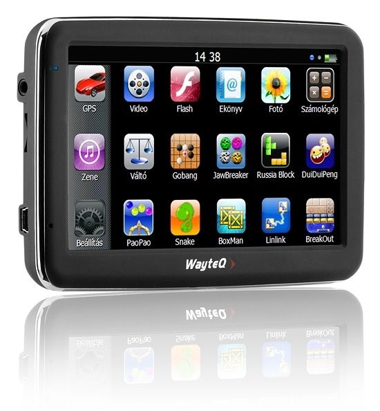 X950 HD GPS ATLAS V !! 5  HD 800*480 !128MB / 4GB Mem ! 500-633 Mhz Windows C fotó, illusztráció : WX950HD