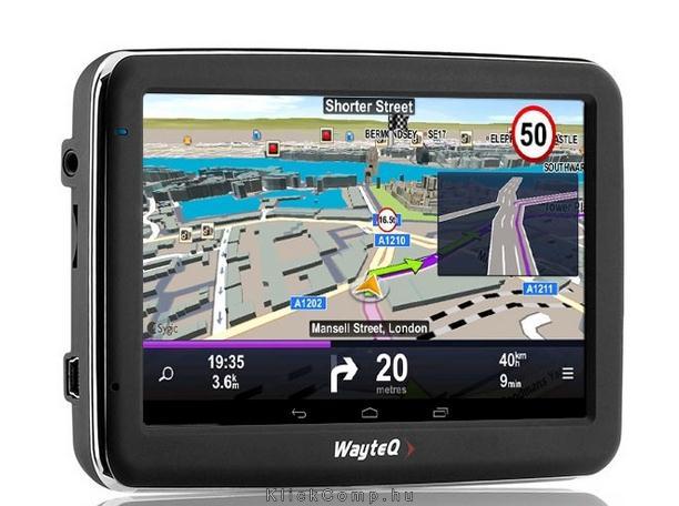 5  navigáció HD 800*480 Bluetooth X980 BT HD GPS Atlas V fotó, illusztráció : WX980BTHD