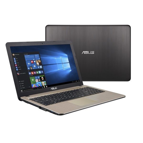 ASUS laptop 15,6  N3700 4GB 1TB Win10 fekete notebook fotó, illusztráció : X540SA-XX006T