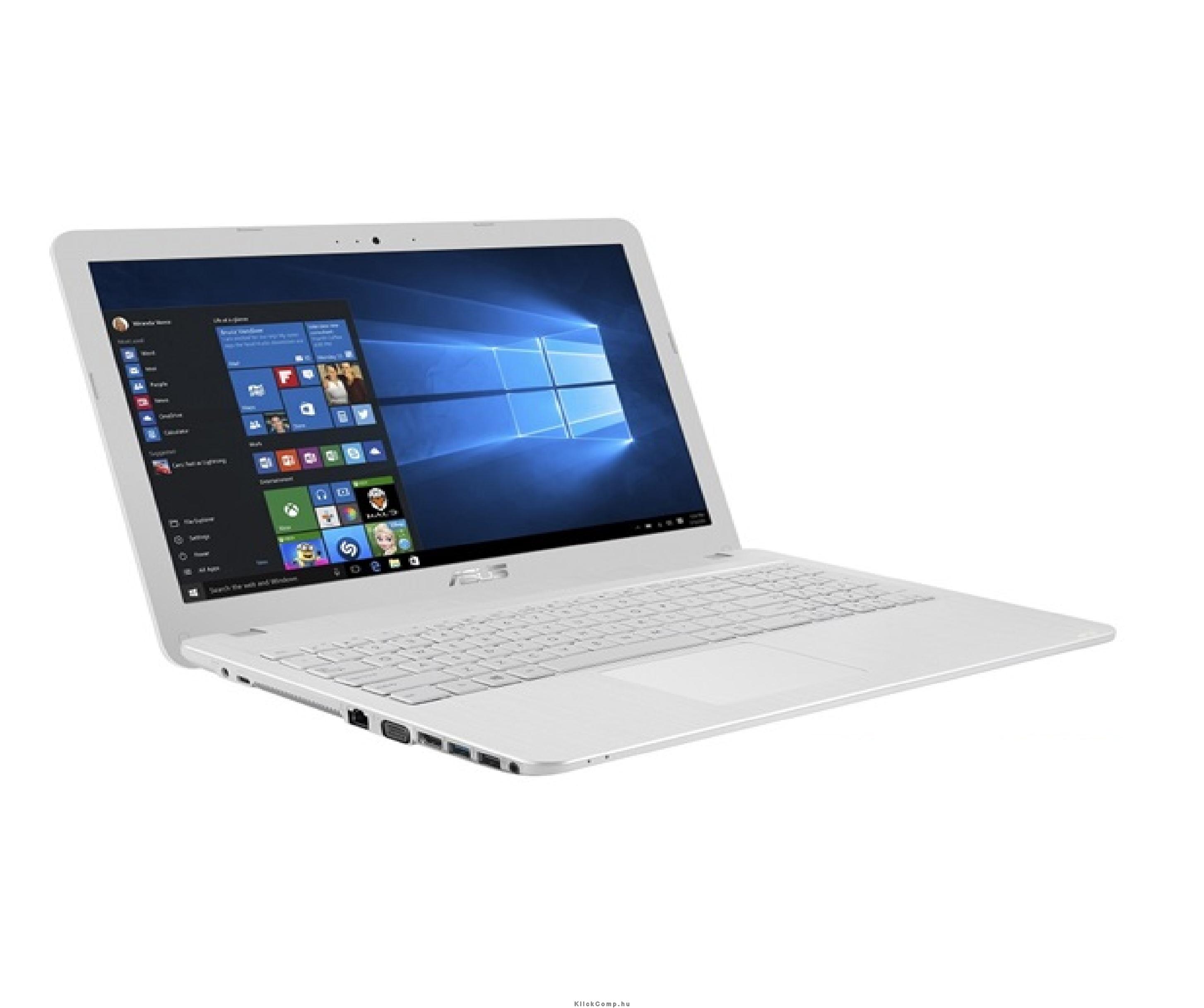 ASUS laptop 15,6  N3700 fehér fotó, illusztráció : X540SA-XX157D