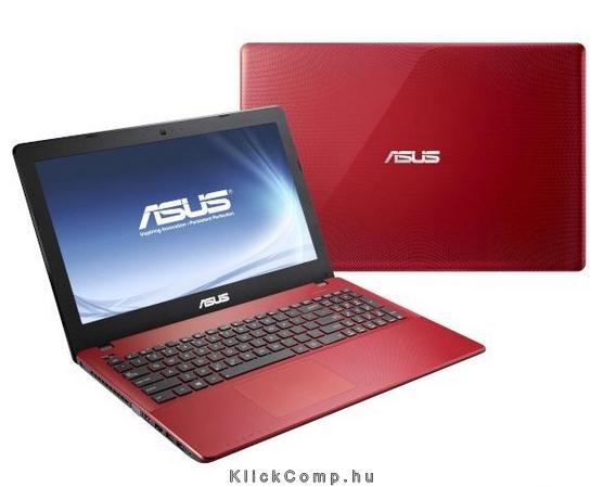 ASUS 15,6  notebook Intel Core i3-3217U/4GB/750GB/Piros fotó, illusztráció : X550CC-XX413D