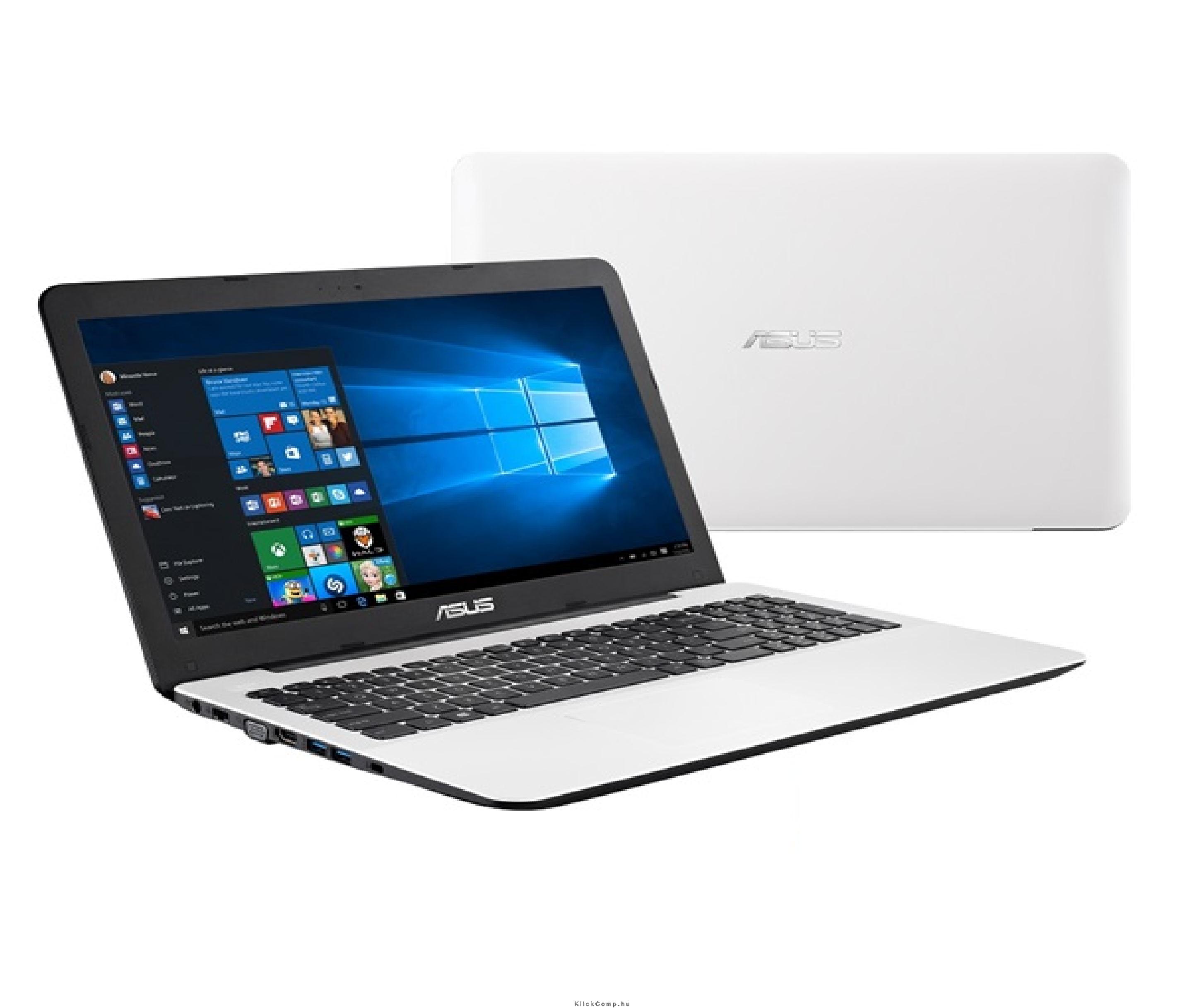 ASUS laptop 15,6  N3700 GF-920M-1GB fehér fotó, illusztráció : X554SJ-XX056D
