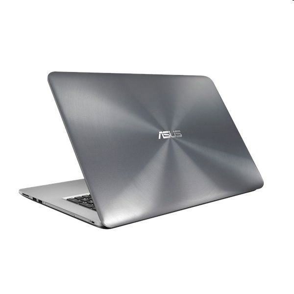 Asus laptop 17,3  FHD i5-6200U 4GB 1TB GTX940-2G Dos szürke fém fotó, illusztráció : X756UQ-T4044D