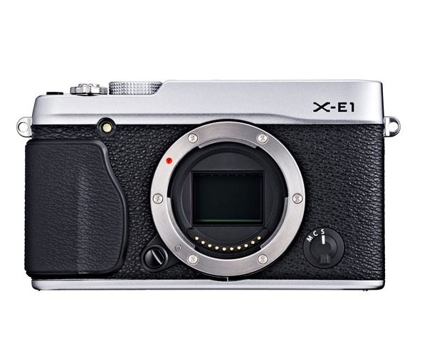 Digitális fényképezőgép Fujifilm FinePix X-E1 ezüst 16,3MP cserélhető objektíve fotó, illusztráció : X-E1S