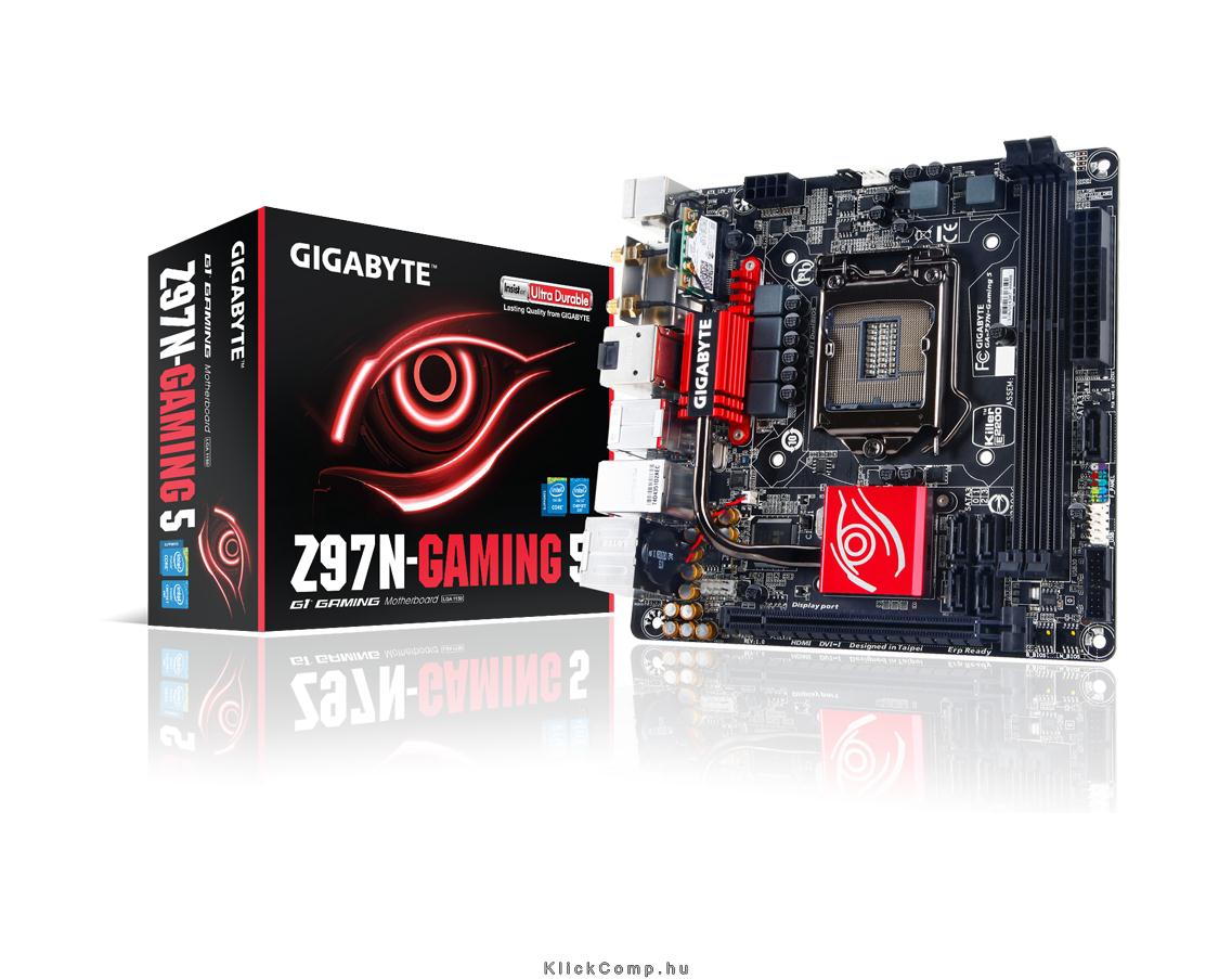 Z97N-GAMING 5 Intel Z97 LGA1150 mini ITX alaplap fotó, illusztráció : Z97N-GAMING-5