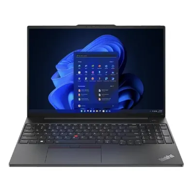 Lenovo ThinkPad laptop 16&#34; WUXGA i5-1335U 8GB 512GB IrisXe DOS fekete Lenovo ThinkPad E16 G1 21JN0005HV fotó