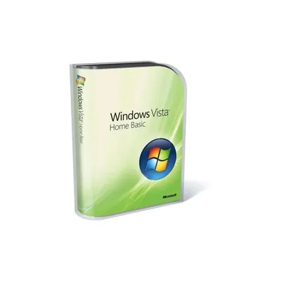 Windows Vista Home Basic SP1 32-bit Hungarian 1pk DSP OEI DVD 66G-02204 fotó