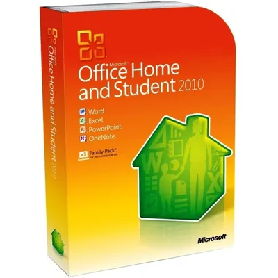 Microsoft Office Home and Student 2010 32-bit x64 English Intl DVD 79G-01900 fotó