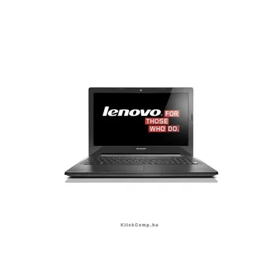 LENOVO IdeaPad G50-80 laptop 15.6&#34; HD GL FLAT, I3-4005U, 4GB DDR3, 1TB HDD, AMD R5 M330 2GB, DVD-RW, 4cell, DOS, fekete 80L00046HV fotó