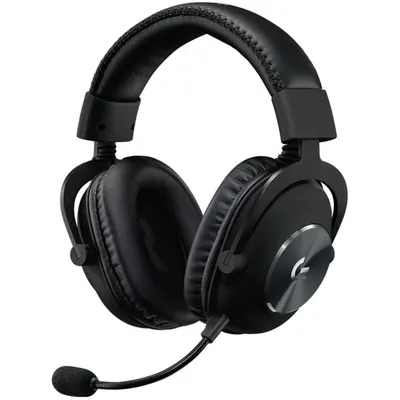 Fejhallgató Logitech PRO X Lightspeed Wireless fekete gamer headset 981-000907 fotó