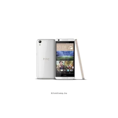 Dual SIM mobiltelefon 8GB HTC Desire 626G White Birch 99HAED047-00 fotó
