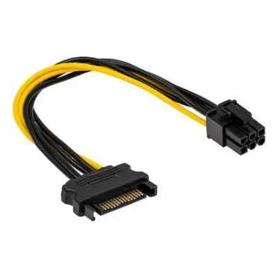 Kábel átalakító SATA to PCIExpress 6-pin AK-CA-30 fotó