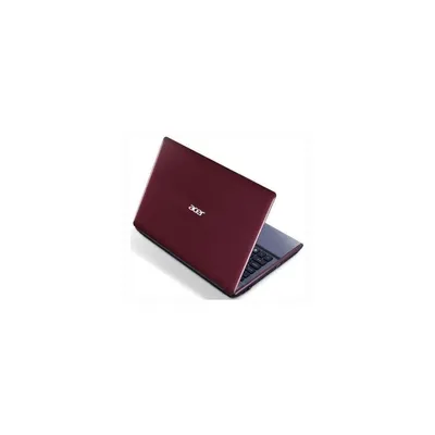 Acer Aspire 5755G piros notebook 15.6&#34; i5 2430M 2.4GHz nV GT540 4GB 500GB Linux PNR 1 év AS5755G-2434G50MNRS fotó