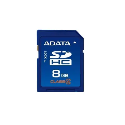 8GB SD SDHC Class 4 memória kártya ASDH8GCL4-R fotó