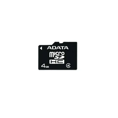 4GB SD micro SDHC Class 4 memória kártya adapterrel AUSDH4GCL4-RA1 fotó