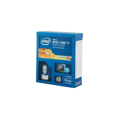 Processzor Intel Core i7 3,50GHz LGA2011 15MB i7-5930K box BX80648I75930K fotó