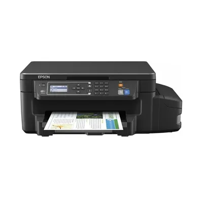 Multifunkciós nyomtató Tintasugaras ultranagy tintakapacitású ITS EPSON L605 MFP C11CF72401 fotó