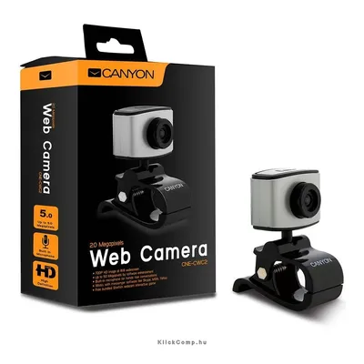 720P HD webcam with USB2.0. connector, 360° rotary view CNE-CWC2 fotó