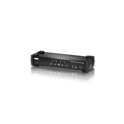 KVM Switch 2PC USB DisplayPort 4K +Audio ATEN