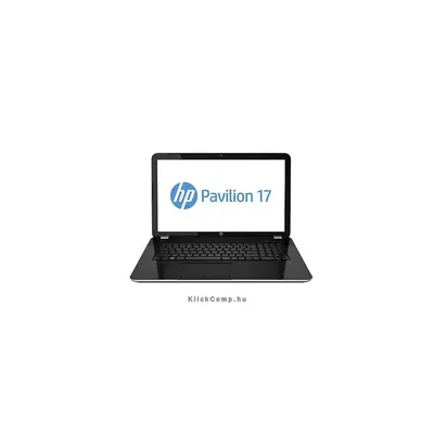 HP Pavilion 17-e051sh 17,3&#34; notebook  AMD A4-5150M 2,7GHz 8GB 1TB AMD HD8670M 1GB DVD író ezüst-fekete notebook E6A89EA fotó