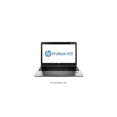 HP ProBook 450 G1 15,6&#34; notebook Intel Core i5-4200M 2,5 GHz/4GB/500GB/DVD író E9Y54EA fotó