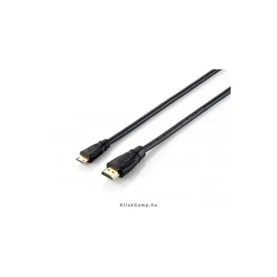 HDMI MiniHDMI kábel 1.4, apa/apa, 1m Delock EQUIP-119306 fotó